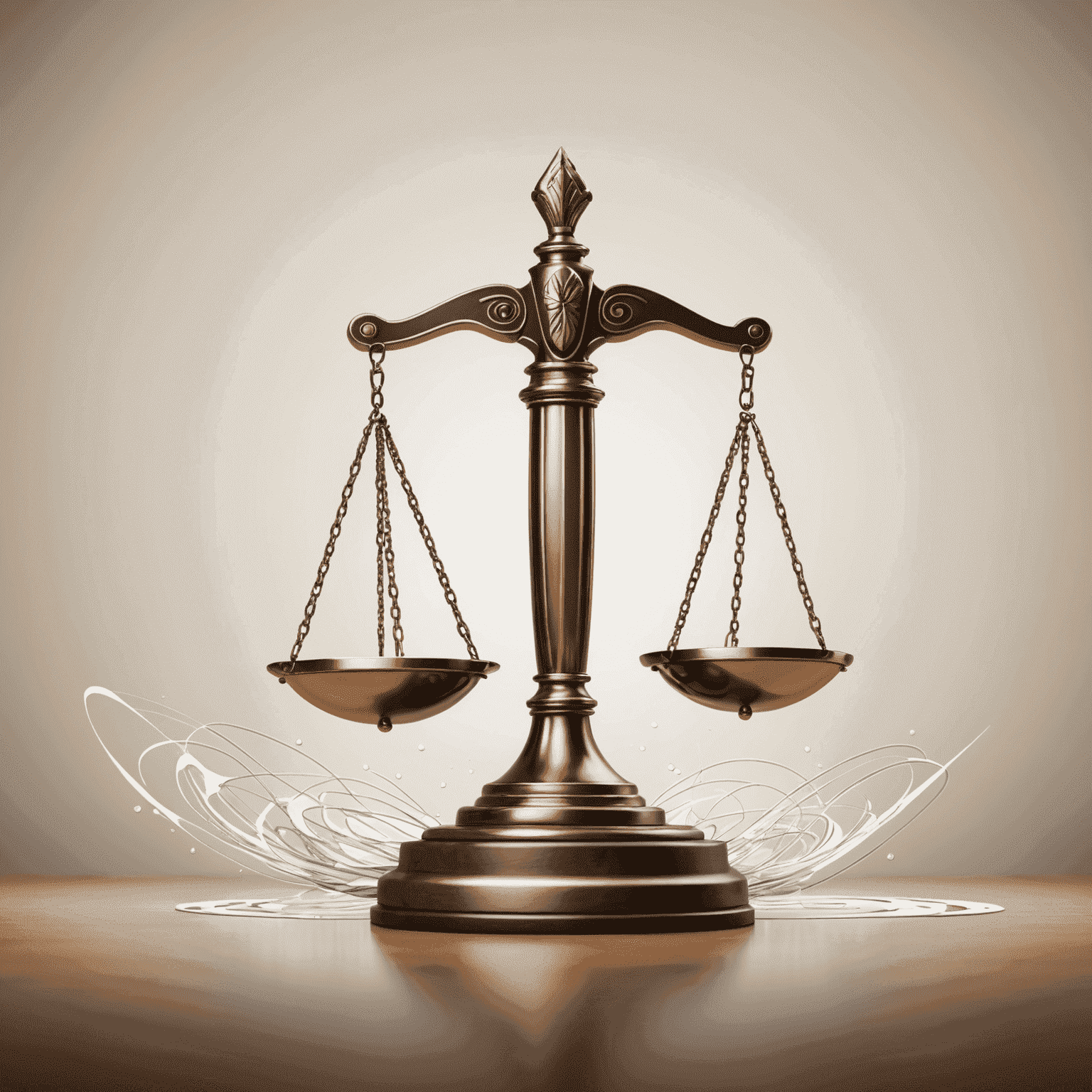 A stylized image representing legal innovation, showing a blend of traditional law symbols like scales of justice with modern design elements like flowing lines and digital interfaces